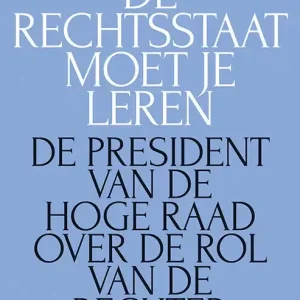 Koop Vandaag De Rechtsstaat moet je leren