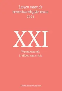 Aanbieding Weten wat telt in tijden van crisis