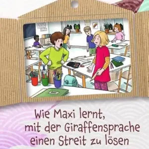 Wie Maxi lernt, mit der Giraffensprache einen Streit zu lösen Rechtstreeks Van De Fabrikant