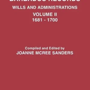 Aanbieding Barbados Records. Wills and Administrations