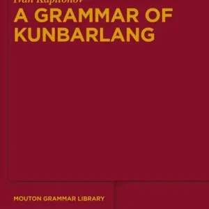 A Grammar of Kunbarlang Seizoensaanbieding