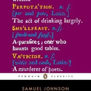 A Dictionary of the English Language: an Anthology Seizoensaanbieding