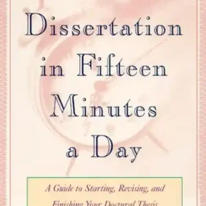 Writing Your Dissertation in Fifteen Min Beste Prijs