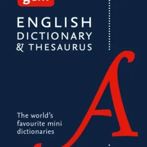 Weekendaanbieding English Gem Dictionary and Thesaurus