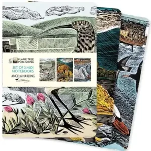 Weekendaanbieding Angela Harding: Wildlife Set of 3 Midi Notebooks
