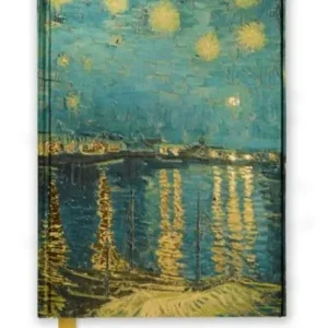 Vincent van Gogh: Starry Night over the Rhone (Foiled Journal) Bestel Nu