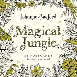Alleen Vandaag Basford, J: Magical Jungle: 36 Postcards to Color and Send