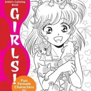 Weekendaanbieding The Manga Artist’s Coloring Book: Girls