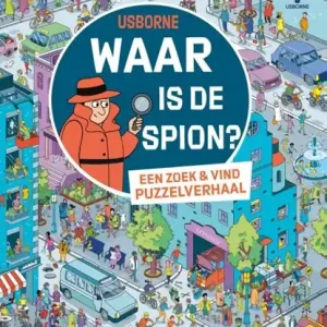 Waar is de spion / Een zoek & vind puzzelverhaal Direct Beschikbaar