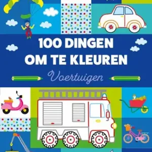 100 dingen om te kleuren: voertuigen Hoge Kwaliteit