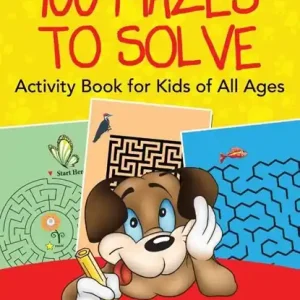 100 Mazes to Solve Activity Book for Kids of All Ages Gereduceerde Prijs