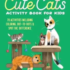 Aanbieding Cute Cats Activity Book for Kids