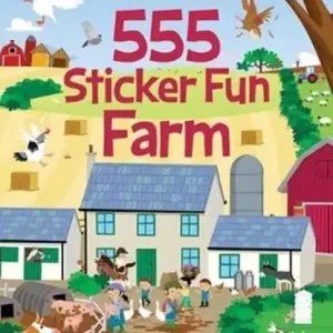 555 Sticker Fun - Farm Activity Book Lage Kosten