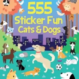 555 Sticker Fun - Cats & Dogs Activity Book Koopje